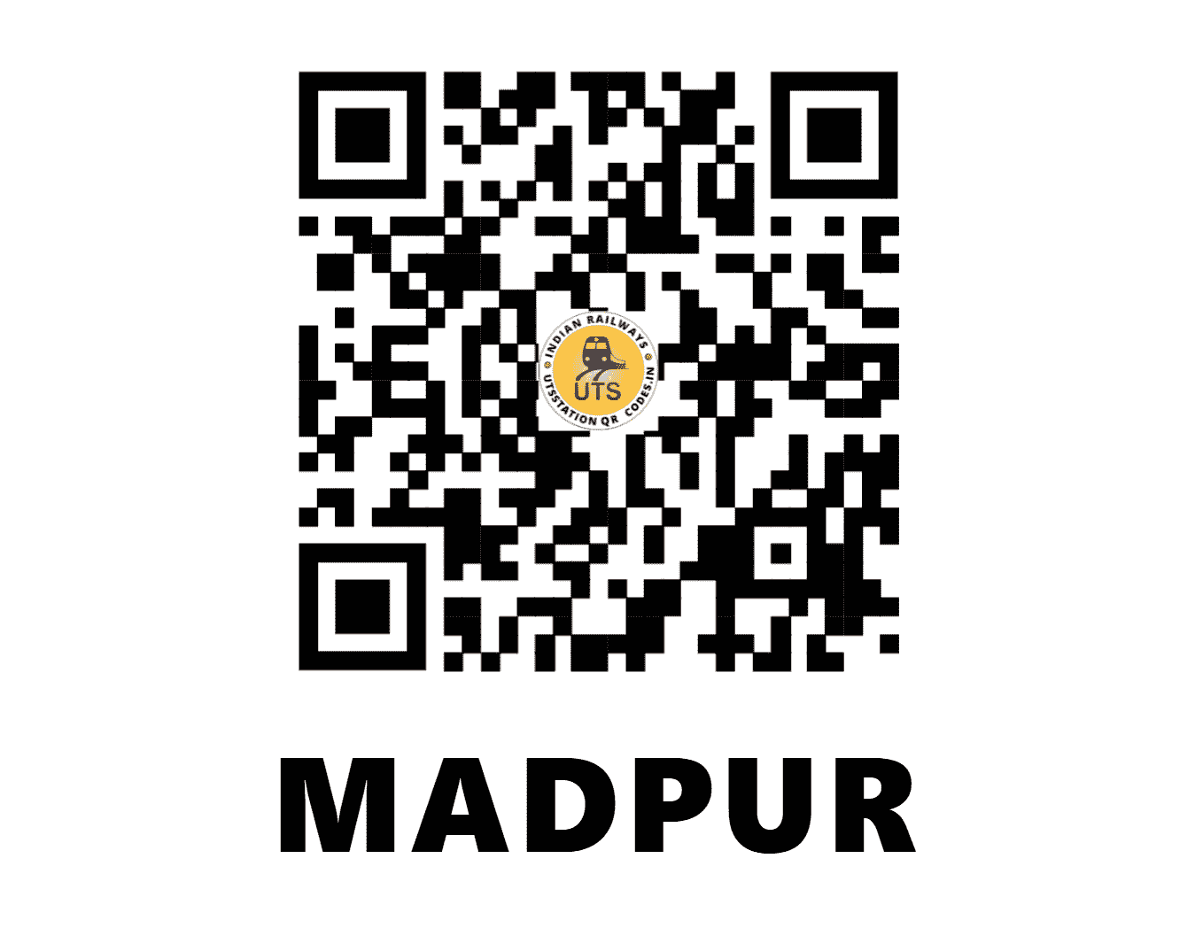 UTS QR Code for MADPUR - MPD - SE (WEST BENGAL)